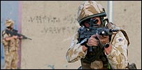 British soldiers in Kabul