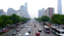 A chinese city scene.