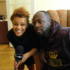 Gemma with the legend that is Wyclef Jean