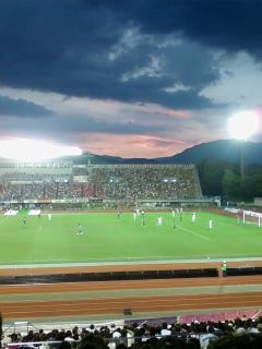 Monday sunset Sanga