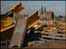 Demolition debris