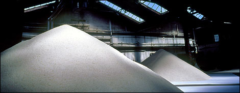 Rice pile