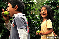 Peruvian children