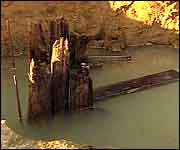 A squalid trench