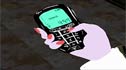Becky's mobile phone dialling 999