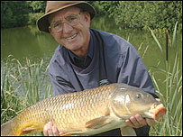Martin and his catch!