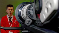 pupil and tv camera