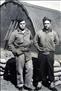 American soilders outside their base in Clough