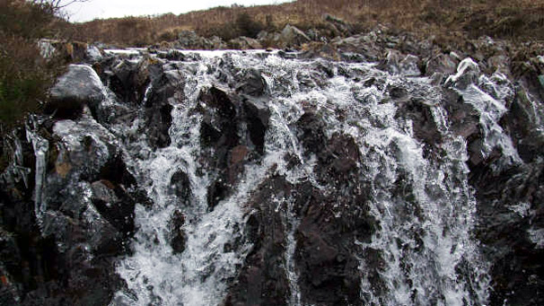 Glencoe waterfall