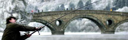 Man fishing