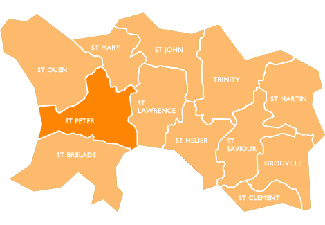St Peter Map