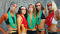 Athletes Lesley, Alex, Anna, Natalie and Joni battle it out to be the Last Woman Standing