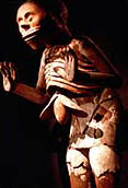 Image of one of the Aztec Gods of the Dead