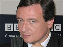 David Rath ve studiu BBC