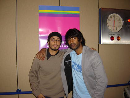 Nihal with Riz MC