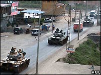 Armour on the move