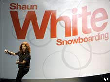 Wii snowboarding