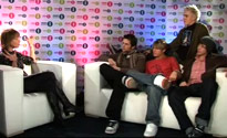 Sara Cox and McFly