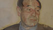 Portrait of former Welsh rugby union star Cliff Morgan