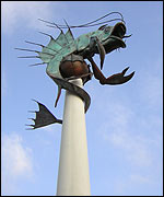 Plymouth prawn