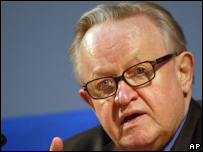 Ish-presidenti finlandez Martti Ahtisaari