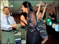 An office party