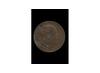 A British one penny coin from 1903, which has been defaced by the Suffragettes. Crown copyright