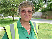 Pauline Wright, Goathland village caretaker