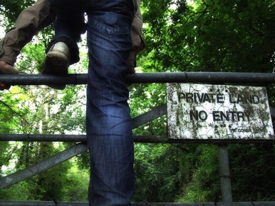 No entry!