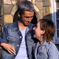 Image from Every Time You Look At Me, directed by Ewan Marshall and featuring two disabled actors.