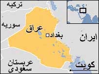 نقشه عراق