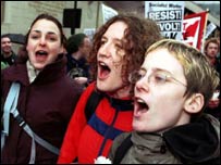 Protestors