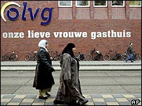 Hollanda'da göçmen protestosu