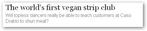 Guardian headline
