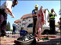 Ataque à cidade israelense de Sderot, na semana passada