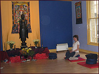 Ipswich Buddhist Centre shrine room