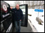 Stephen Watson and the BBC Newsline 6 in 6 van