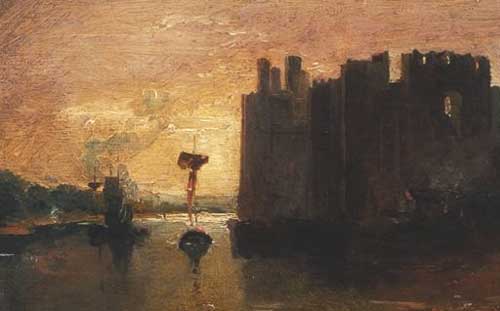 Caernarvon Castle by J.M.W. Turner