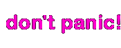 A Helpful Message to Readers of the Hitch-Hiker's Guide