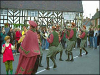 The horn Dance