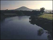 The Wrekin at dawn