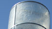 Lantern, which was created using granite, cast resin panels, LED lighting and stainless steel