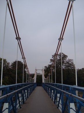 Blue bridge