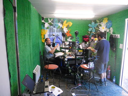 The studio