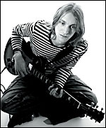 Gill on the guitar