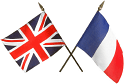 Union Jack and French flag