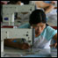 Fábrica de roupas na China