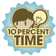10 percent logo