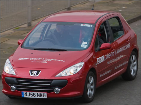 Chris Bates spotted the car