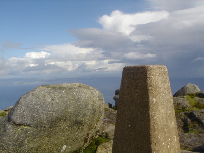 Goat Fell summit